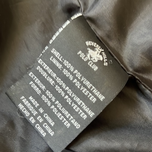 Beverly Hills Polo Club Leather Jacket - Picture 4 of 4